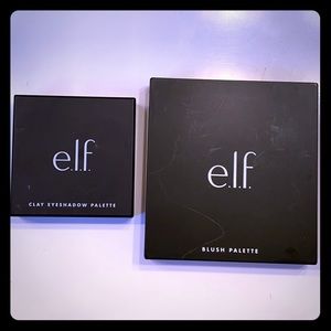 Elf 4 blush clay eyeshadow Pallettes